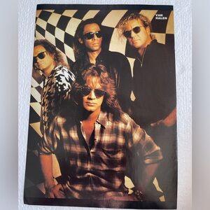 Van Halen Band Pinup
